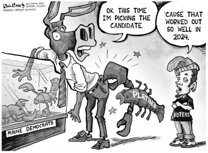 Cartoon commentary